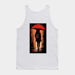 Night City Female Silhouette Tee! Tank Top